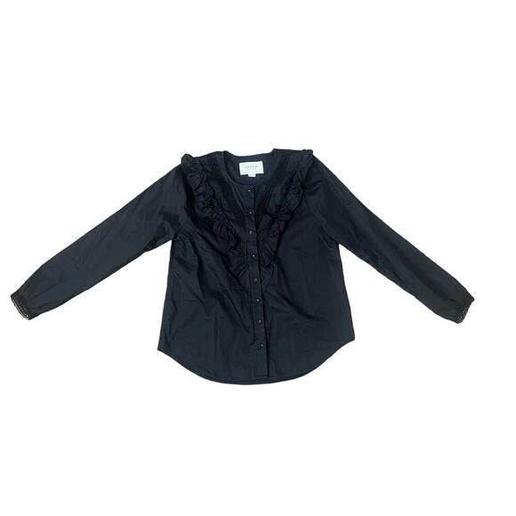 Rochelle Behrens THE LINDSAY SHIRT - Black - XS - Picture 2 of 5